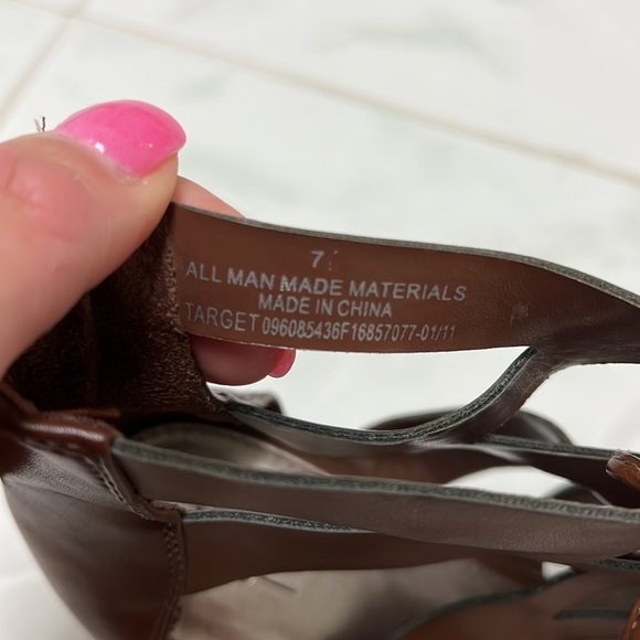 Mossimo Lace Up Heels - Picture 7 of 7